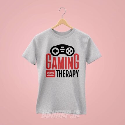 تیشرت Gamer طرح بازی یک تراپیه - Image 5