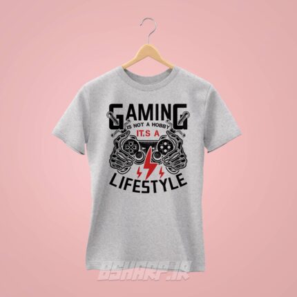 تیشرت Gamer طرح سبک زندگی - Image 5