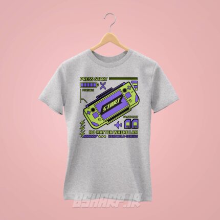 تیشرت Gamer طرح گیم دستی - Image 5