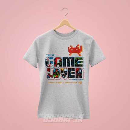 تیشرت Gamer طرح Insert Coin - Image 5