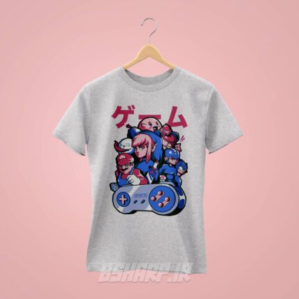تیشرت Gamer طرح Blue - Image 5