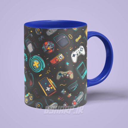 ماگ Gamer طرح کهکشان بازی ها - Image 7