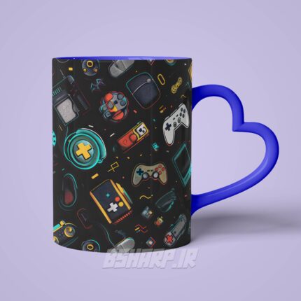 ماگ Gamer طرح کهکشان بازی ها - Image 16
