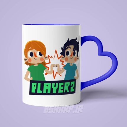 ماگ Gamer طرح Player 2 - Image 15
