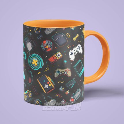 ماگ Gamer طرح کهکشان بازی ها - Image 8