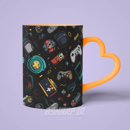 ماگ Gamer طرح کهکشان بازی ها - Image 17