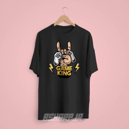 تیشرت Gamer طرح پادشاه گیم - Image 8