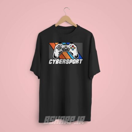 تیشرت Gamer طرح Cyber Sport - Image 8