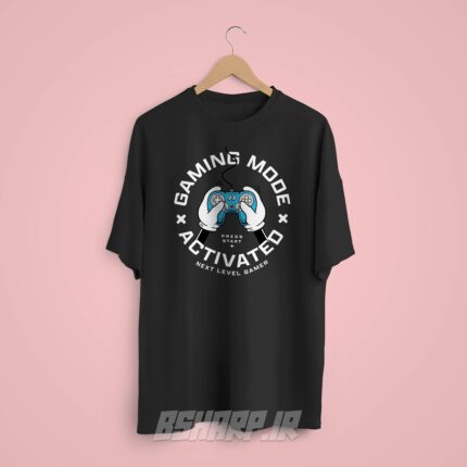 تیشرت Gamer طرح Gaming Mode Activated - Image 8