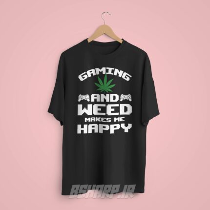 تیشرت Gamer طرح What Makes Me Happy - Image 8