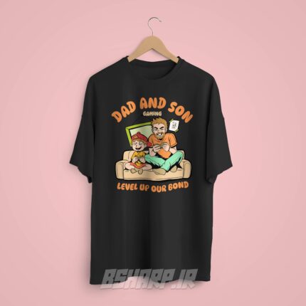 تیشرت Gamer طرح پدر و پسر گیمر - Image 8