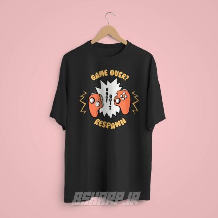 تیشرت Gamer طرح Rage Quit - Image 8