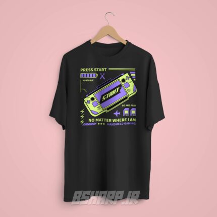 تیشرت Gamer طرح گیم دستی - Image 8