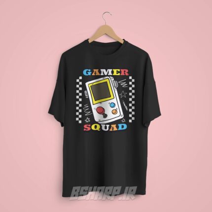 تیشرت Gamer طرح گیمر اسکواد - تصویر 8
