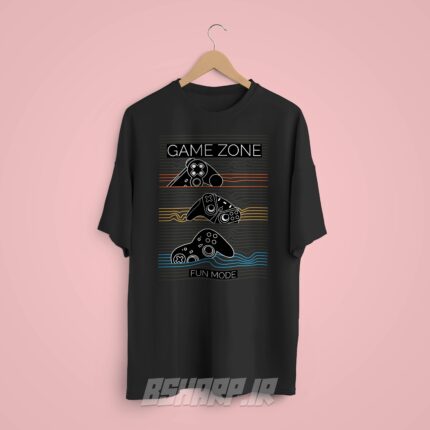 تیشرت Gamer طرح Fun Mode - Image 8