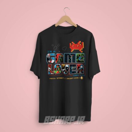 تیشرت Gamer طرح Insert Coin - Image 8