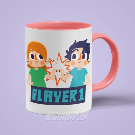 ماگ Gamer طرح Player 1 - Image 8