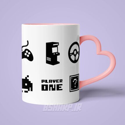 ماگ Gamer طرح Player One - Image 18