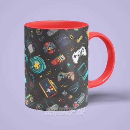 ماگ Gamer طرح کهکشان بازی ها - Image 10