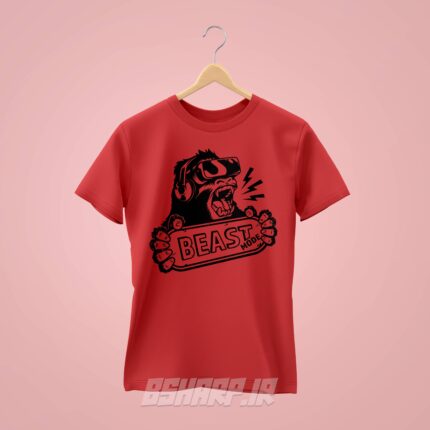 تیشرت Gamer طرح Beast Mode - Image 3