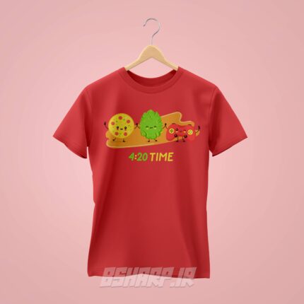 تیشرت Gamer طرح 4:20 Time - Image 3