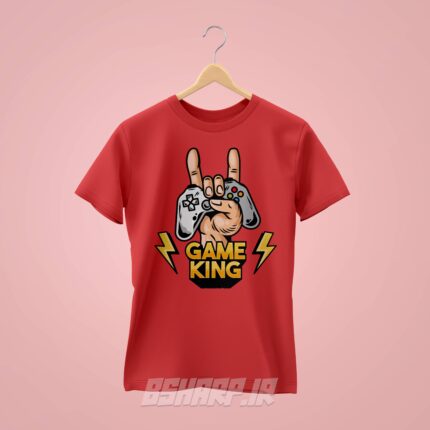 تیشرت Gamer طرح پادشاه گیم - Image 3