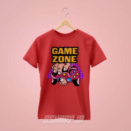 تیشرت Gamer طرح منطقه بازی - Image 3