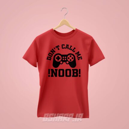 تیشرت Gamer طرح به من نگو نوب - Image 3