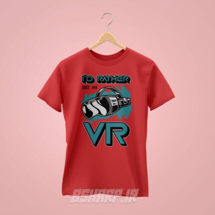 تیشرت Gamer طرح VR - Image 3