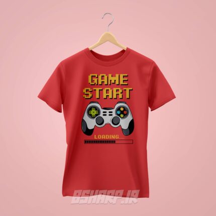 تیشرت Gamer طرح Loading - Image 3