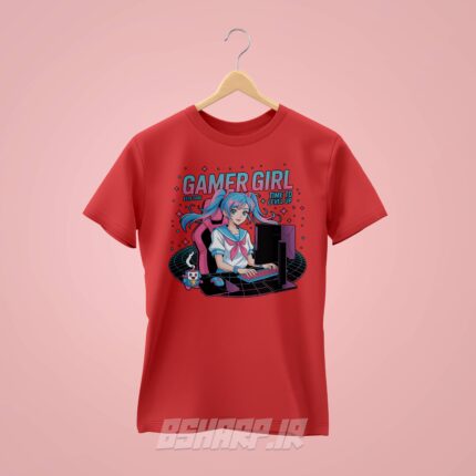 تیشرت Gamer طرح دختر گیمر - Image 3