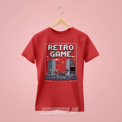 تیشرت Gamer طرح رترو گیم - Image 3