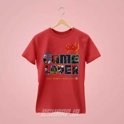 تیشرت Gamer طرح Insert Coin - Image 3