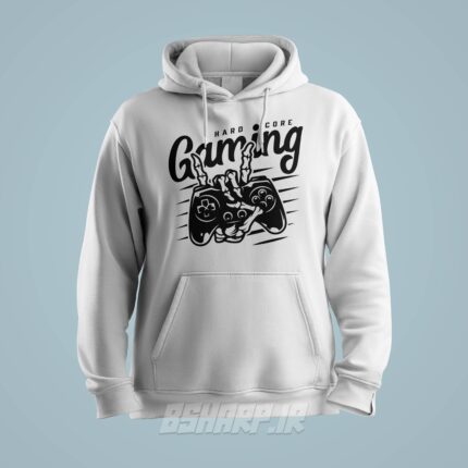 هودی Gamer طرح Hard Core Gaming - Image 2