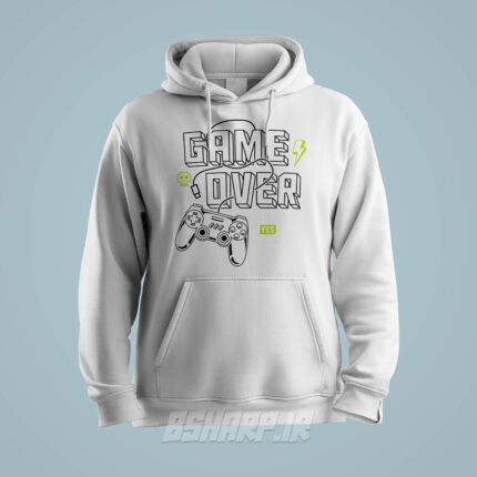 هودی Gamer طرح Continue - Image 2