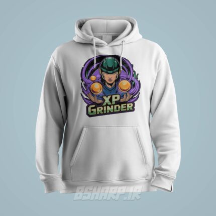 هودی Gamer طرح XP Grinder - Image 2