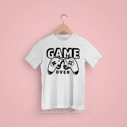 تیشرت Gamer طرح Game Over - Image 7