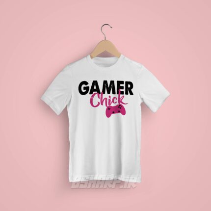 تیشرت Gamer طرح Gamer Chick - Image 7