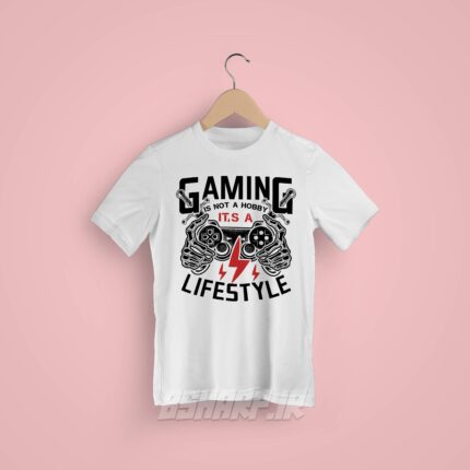 تیشرت Gamer طرح سبک زندگی - Image 7