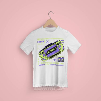 تیشرت Gamer طرح گیم دستی - Image 7
