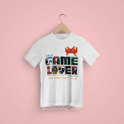 تیشرت Gamer طرح Insert Coin - Image 7