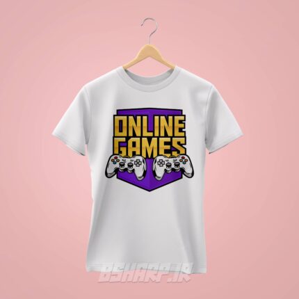 تیشرت Gamer طرح بازی آنلاین - Image 2