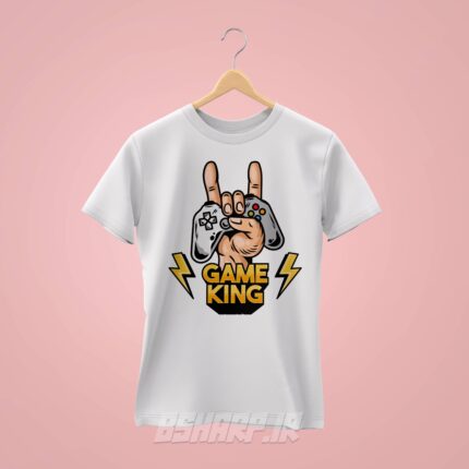 تیشرت Gamer طرح پادشاه گیم - Image 2