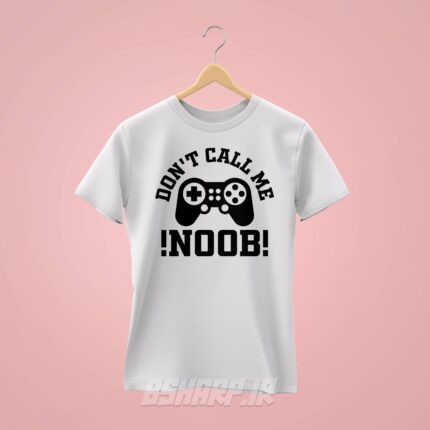 تیشرت Gamer طرح به من نگو نوب - Image 2
