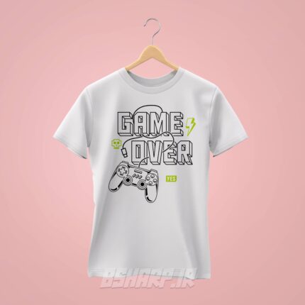 تیشرت Gamer طرح Continue - Image 2
