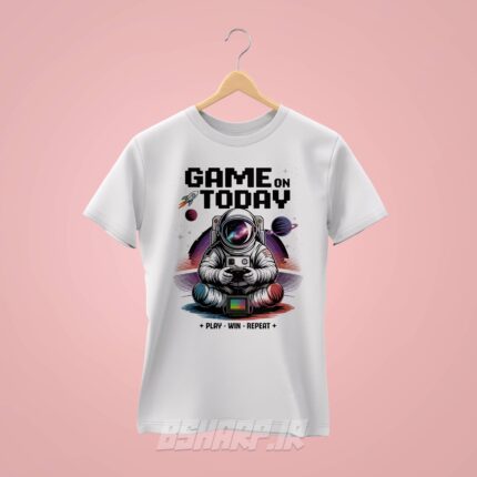 تیشرت Gamer طرح امروز شروع کن - Image 2