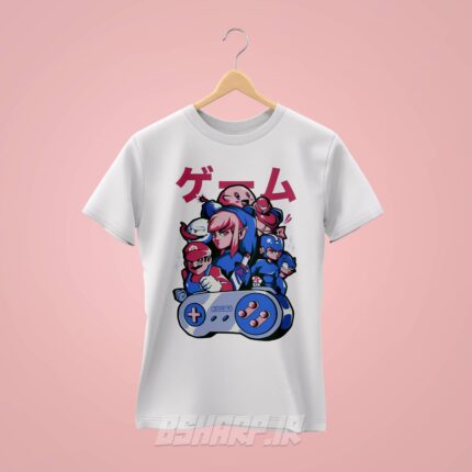 تیشرت Gamer طرح Blue - Image 2