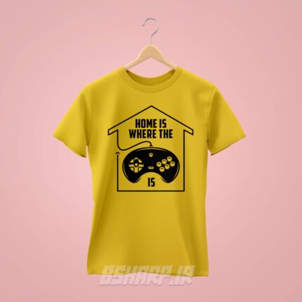 تیشرت Gamer طرح Home - Image 4