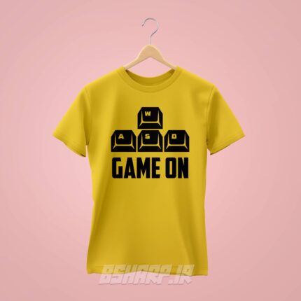 تیشرت Gamer طرح Game On - Image 4