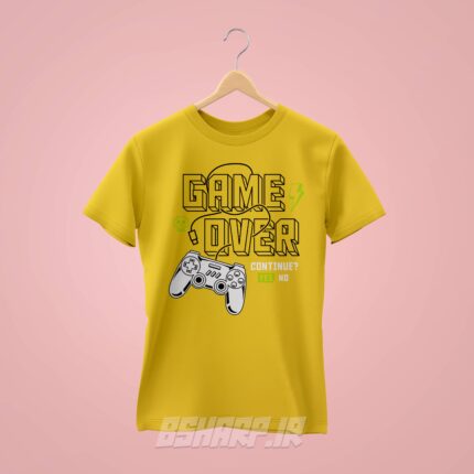 تیشرت Gamer طرح Continue - Image 4